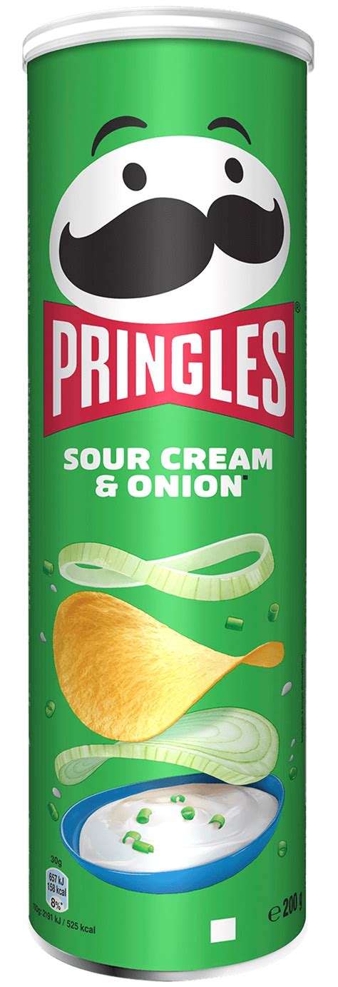 Pringles Large Sour Cream & Onion Crisps - Pringle UK