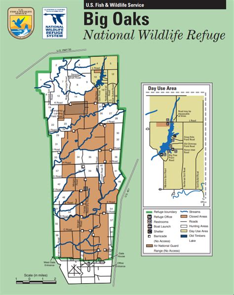 50,000 ACRE BIG OAKS NATIONAL WILDLIFE REFUGE – SOUTHEASTERN INDIANA ...