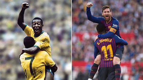 FC Barcelona - La Liga: Pele praises Messi: Stories of loving the same ...