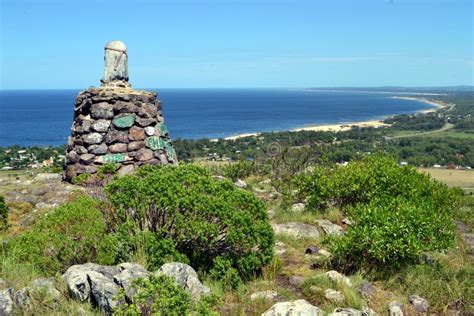 Piriapolis and Solis coast stock image. Image of beaches - 85044875