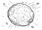 Asteroid Pictures Coloring Page  Free Printable Pages sketch template