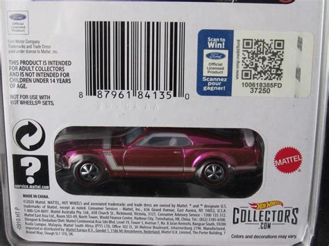 Hot Wheels 2020 RLC Redline Club Convention '70 Boss Mustang 302 Pink | #4620835305