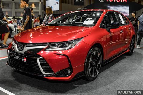 GALLERY: 2019 Toyota Corolla Altis GR Sport on show at Thailand Motor ...