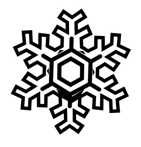 snowflake clip art - Clip Art Library