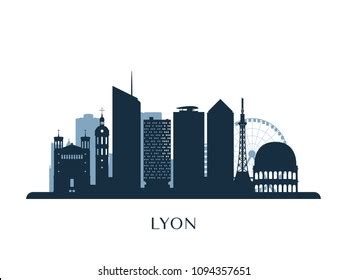 Lyon logo Royalty Free Stock SVG Vector