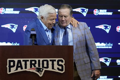 Patriots’ ‘partnership’ with Bill Belichick comes to an end after 24 ...