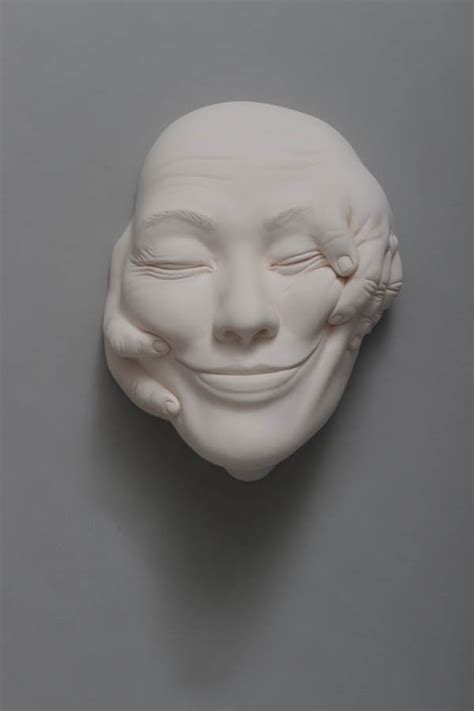 Lucid Dreams: Stunning Porcelain Sculptures of Morphing Human Faces - Design Swan