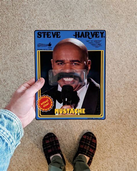 Steve Harvey's Mustache | Etsy UK