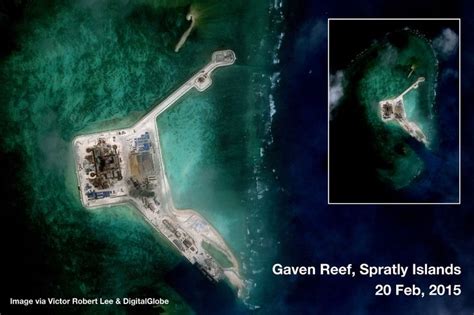 China’s New Military Installations in the Spratly Islands: Satellite Image Update | Satellite ...