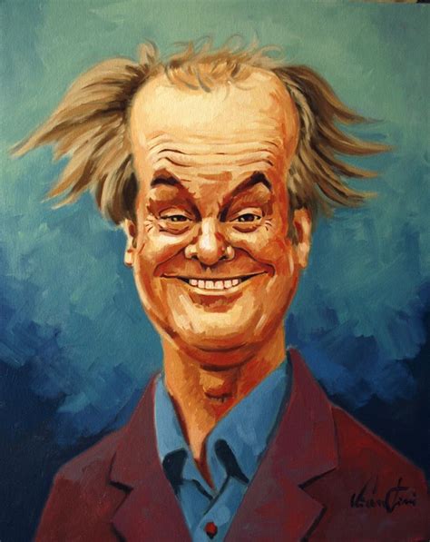 Jack Nicholson | Caricature artist, Celebrity caricatures, Caricature