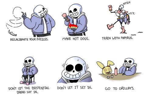 A day in the life of Sans | Undertale | Know Your Meme