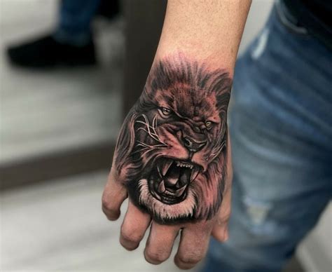 101 Best Lion Hand Tattoo Ideas You Have To See To Believe! - Outsons