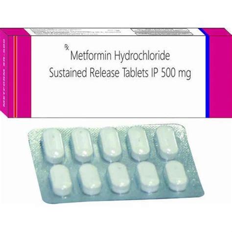 Metformin Hydrochloride Prolonged