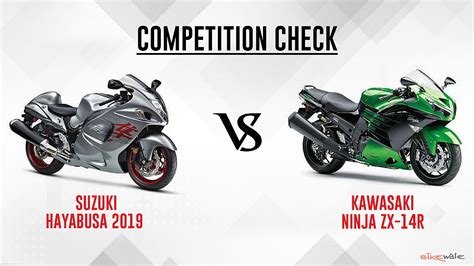 2019 Suzuki Hayabusa vs Kawasaki Ninja ZX-14R - Competition Check ...