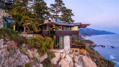 $25M Cliffside Mansion in Big Sur Celebrates the Sounds and Sights of ...