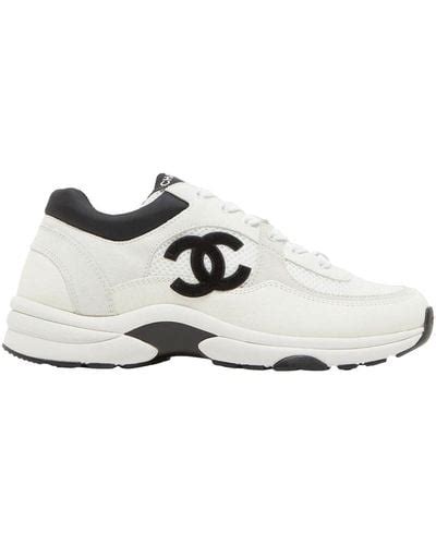 White Chanel Shoes for Women | Lyst