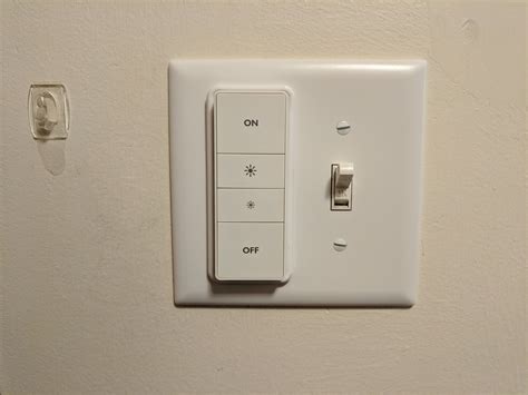 I made a custom Hue Dimmer switch cover plate : r/Hue