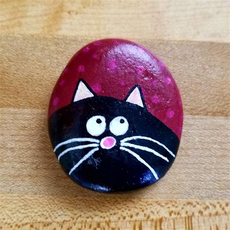 Northeast Ohio Rocks! Painted Rocks Kitty Cat #northeastohiorocks ...