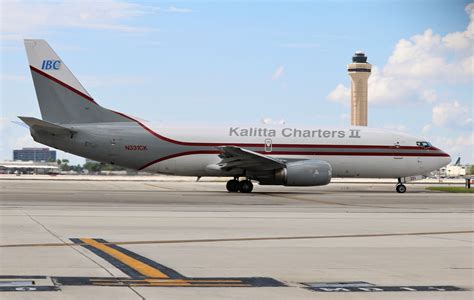 Kalitta Charters II 737-3Y0(SF), N331CK. MIA. 9-13-2018. Cargo Airlines ...