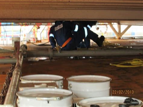 Ballast tank coating repairs on voyage – LNG tanker – Using steelpaint ...