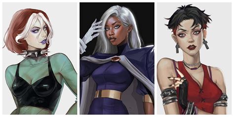 X-Men: Evolution Fan Art Gives Storm, Rogue and Wanda Badass Updates ...