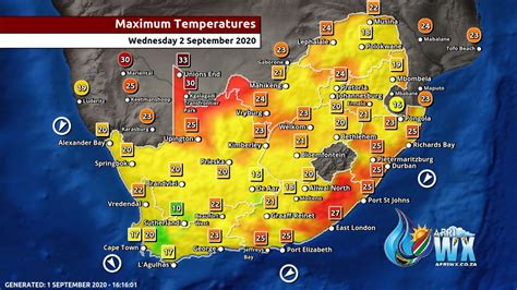 South Africa Weather In September 2024 - Carma Cristal