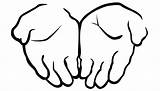 Handprint Coloring Page Clipart  Free Download On ClipArtMag sketch template