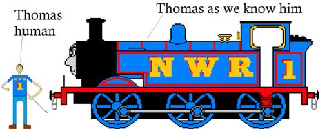 Thomas human by thebluee53 on DeviantArt