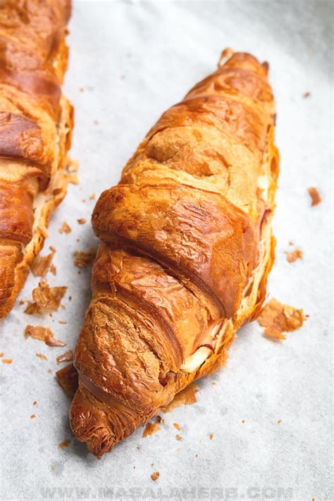 Ham and Cheese Stuffed Croissant Recipe