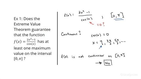 Justifying the Existence of at least One Maximum Value on [a,b] for a ...