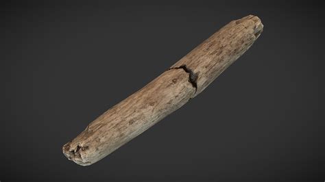 Broken Stick - 3D model by kanistra [6025609] - Sketchfab