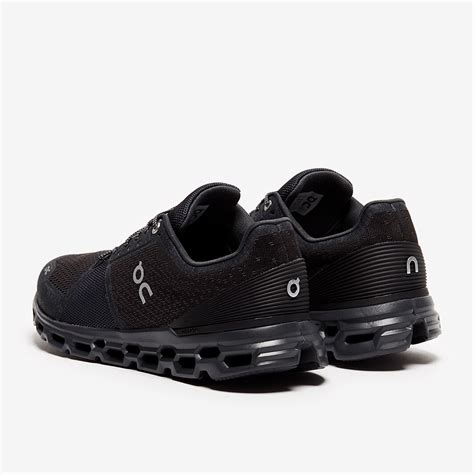 On Cloudstratus - Black/Shadow - Mens Shoes