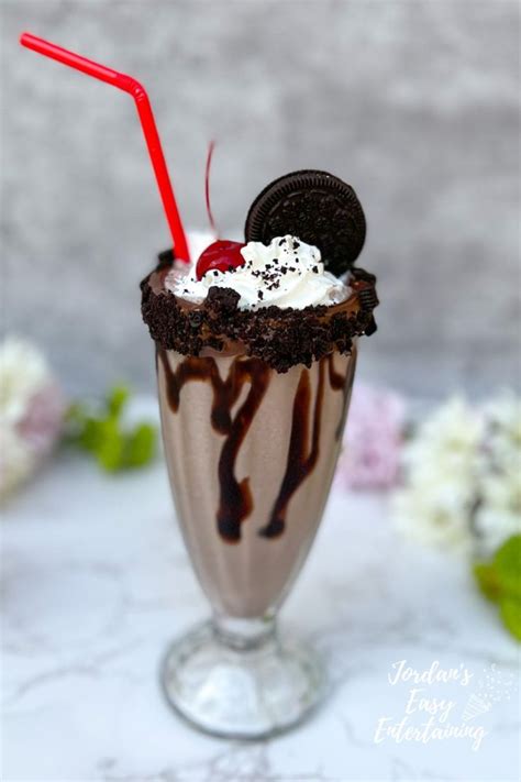 Cookies and Cream Milkshake Recipe | Jordan's Easy Entertaining