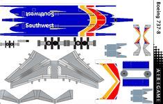 17 B737 ideas | paper models, paper airplanes, paper airplane models