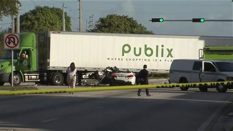 BMW driver killed in crash with Publix truck