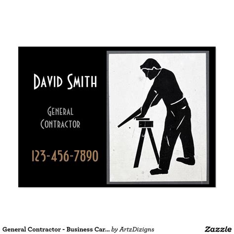 General Contractor - Business Cards http://www.zazzle.com/artzdizigns ...