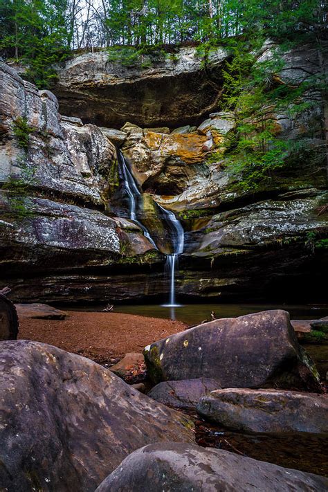 Cedar Falls In Hocking Hills State Park Photograph by Ron Pate