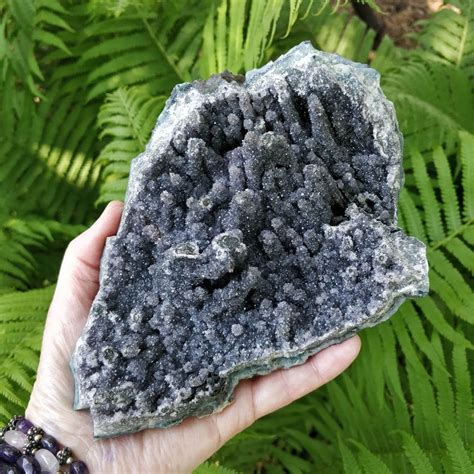 Gorgeous Black Amethyst Specimen Crystals Minerals, Rocks And Minerals ...