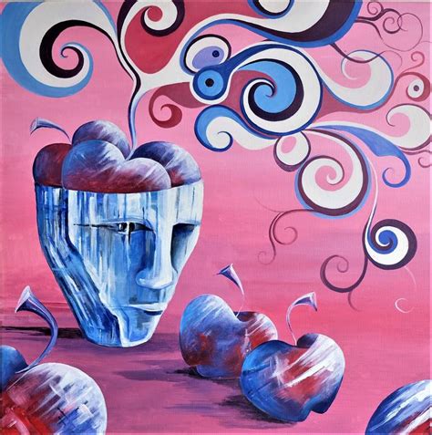 Positive thinking Painting by Kristina Saudinyte | Saatchi Art