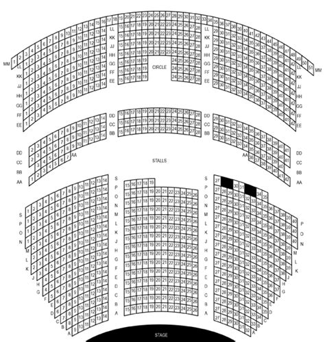 Pavilion Theatre, Weymouth | Seating Plan, view the seating chart for ...