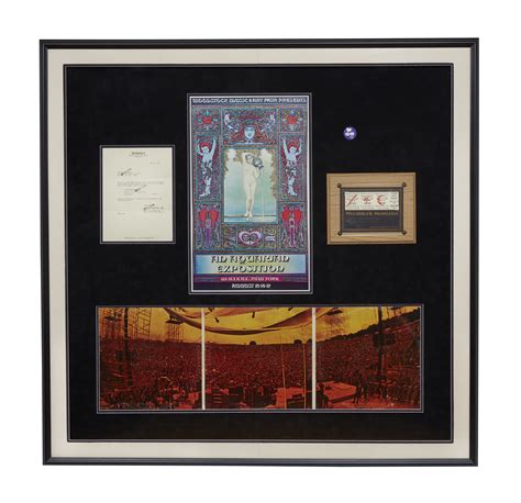 WOODSTOCK MEMORABILIA | Witherell's Auction House