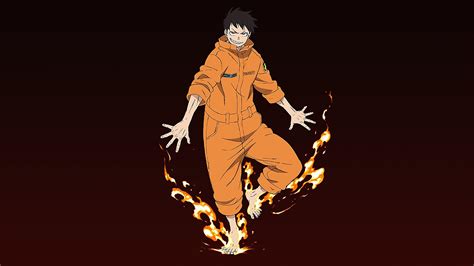 Fire Force Shinra Wallpaper