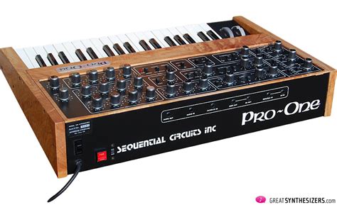 Sequential Pro-One – best vintage monophonic? | GreatSynthesizers