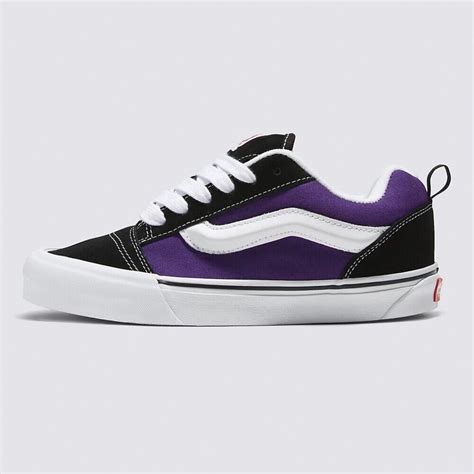 New Vans Knu Skool 2-Tone Black/Purple Sneakers Low-Top Shoes 2023 | eBay