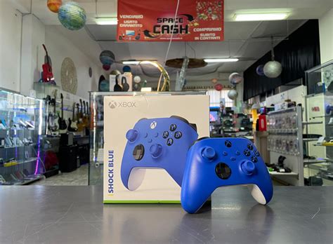 Controller Microsoft Xbox Shock Blue - SPACE CASH VARESE