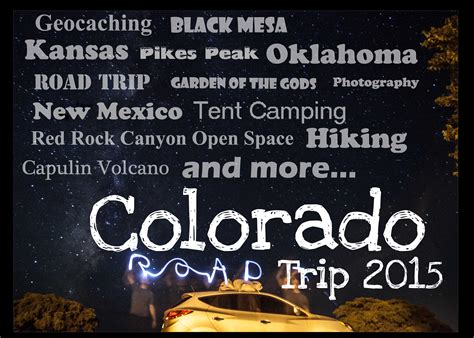 Overview Colorado Road Trip 2015 - Family Travel Go LLC