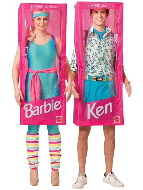 Barbie Box & Ken Box Pair Costume - Disguises Costumes Brisbane