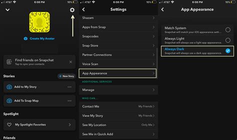 How to Enable Snapchat Dark Mode