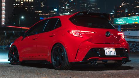 1920x1080 Car, Tuning, Red Car, Toyota Corolla Super Street, Hatchback ...