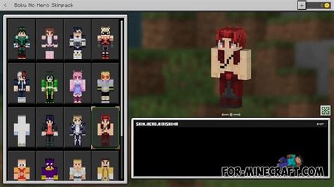 My Hero Academia Skin Pack for Minecraft PE